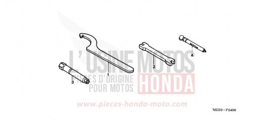 OUTILS CRF450R8 de 2008
